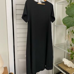OAK + FORT short sleeve midi dress